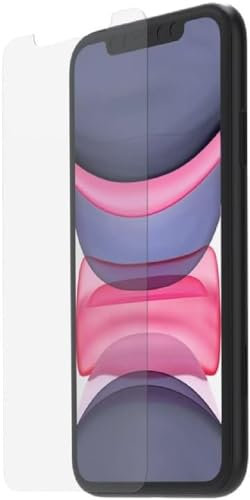 Muvit TIGER GLASS LITE VERRE TREMPE IPHONE 11/XR - Protection Ecran - Verre Trempé Résistant 9H - Anti-traces de doigt, Haute Sensibilité tactile, Applicateur pose facile sans bulles