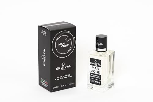 Ekuival Man Code Eau de Parfum 50 ml, 079 Inspiriert von den großen Düften