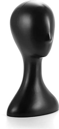 Wig Head Mannequin Head Dureble Plastic Plastic Wig Mannequin Testa Modello Cappello Porta della parrucca Porta