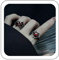 Wendalern Gothic Rubin Ringe Für Frauen Stapeln Simulierte Edelsteine Offene Ringe Geometrische Rechteck Oval Kristall Aussage Ringe Jahrgang Schwarz Klobig Paar Ringe Y2k Halloween Schmuck