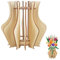 RUCUDIM Vaso per fiori Lego, set di vasi di fiori in legno, puzzle in legno, per bouquet, supporto per lego, rose e orchidee, fiori, regalo per gli amanti dei fiori