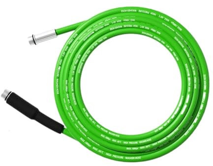 15M Sewer Drain Water Cleaning Hose Pipe Cleaner，Compatible for Karcher Huter Hammer Nilfisk STIHL Bosch Lavor High Pressure Washer(D)