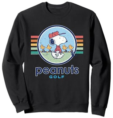 Peanuts Vintage Summer Snoopy Woodstock Golf Swing Retro Sweatshirt