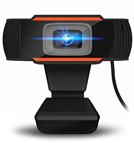 SHENGXINA Webcam HD 1080P. Webcam-Mini-Computer. Pc. Webcamera mit mikrofon drehbarer Kameras for Live-Broadcast-Videoaufrufende Konferenzarbeit(1080P)