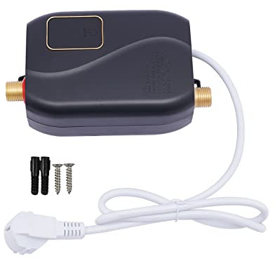 Mini chauffe-eau électrique instantané - 3,5 kW - 220 V - Avec affichage de la température LED - Mini chauffe-eau électrique instantané