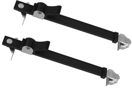 HOUDERCO 2stücke Teleskopierbarer Fensterstützrahmen Verstellbarer Fensterverschluss Für Und Drehfenster Universelle Kompatibilität Und Sichere Fensterarretierung Für Heim Und