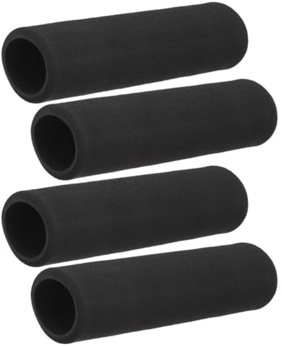 DIYEAH Manchons de Poignée de Pagaie de Kayak en Mousse Antidérapante, Absorbants et Respirants, Lot de 2 Paires Noires, Accessoires Kayak pour Protection et Confort en Sports Nautiques
