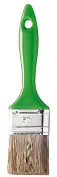 Mako 354330 Lasur-Flachpinsel Breite: 30 mm Hollester-/Naturborstenmischung mit Kunststoffgriff