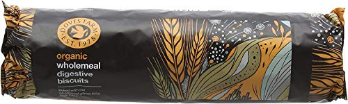 Doves Farm Organic Wholewheat Digestive Biscuits 400g (Case of 12)