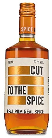 CUT Spiced Rum | Premium Caribbean Rum with Natural Spices | Award-Winning Smooth Flavour | Perfect for Cocktails and Mixers | 37.5 Percent ABV | 70cl