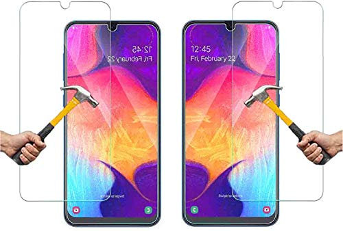ino 2X Schutzglas kompatibel mit Panzerglas Samsung Galaxy A20E Panzerfolie Displayschutzglas Schutz Glasfolie Schutzfolie Displayglas