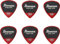 Ibanez PPA16HSG Sand Grip Picks 0,8 mm Red - Plektren Set
