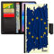 utaupia Coque de Protection pour Samsung S21+ Plus Portefeuille Drapeau europeen Europe UE Telephone Smartphone Case Pas Cher Tissu Solide Galaxy