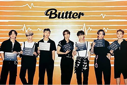 Import BTS Butter Poster Set (2 Poster) (54,6 x 82,5 cm)