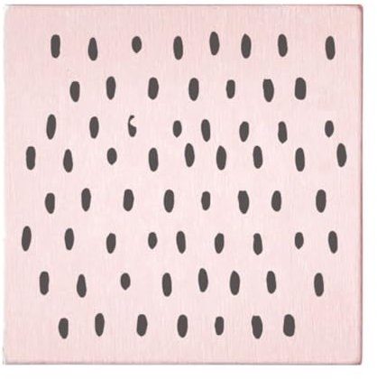 May and Berry Holzstempel - Muster 1, 45x45mm, Rosa