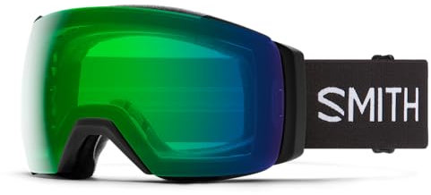 SMITH OPTICS I/O MAG XL Ski- Snowboardbrille BLACK 22 - ChromaPOP Green Mirror Everyday NEU