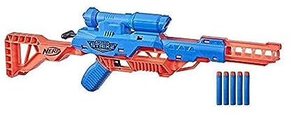 Nerf Alpha Strike Blasters Shooter Verstärker Zubehör G11 US AUS CA FR MX BR RS SP UK IT, Mehrfarbig
