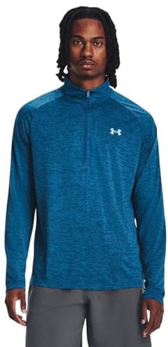 Under Armour Mens Tech 2.0 Sweater - Varsity Blue/Cosmic/Blizzard - L