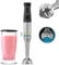 Cecotec Stabmixer Katana TotalDestroy 1200XL ST. 1200 W, 21 Geschwindigkeiten und Turbo, 4 Klingen mit schwarzem Titan, Spritzschutzhaube, extra langer Fuß, 800 ml Glas.