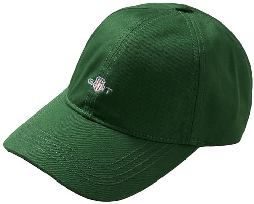 GANT Unisex Shield Cap Baseballkappe, Strong Green, S-M EU