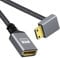 cablecc 4K Type-C 90 Degree Down Angled Mini HDMI 1.4 Male to HDMI Female Extension Cable for DV MP4 Camera DC Laptop
