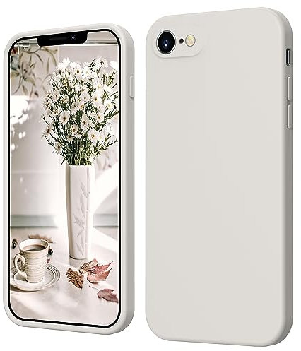 iPhone 7/8 Hülle, iPhone SE 2022 Hülle, iPhone SE 2020 Hülle, ElestBela Hanyhülle iPhone 7/8 Case Dünn Slim mit Microfiber, Kratzfeste Rundumschutz Schutzhülle Hülle für iPhone SE 2/7/8 Slate Grau