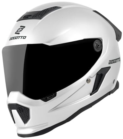 Bogotto Rapto Helm, weiß matt, S