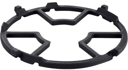 Anillo de Wok Marco de Soporte de Hierro Fundido Anillo de Soporte de Wok, 6.89 Pulgadas Placas de Gas Soporte Soporte de Wok Estufa para Cocina de Gas Calentar a Fuego Lento