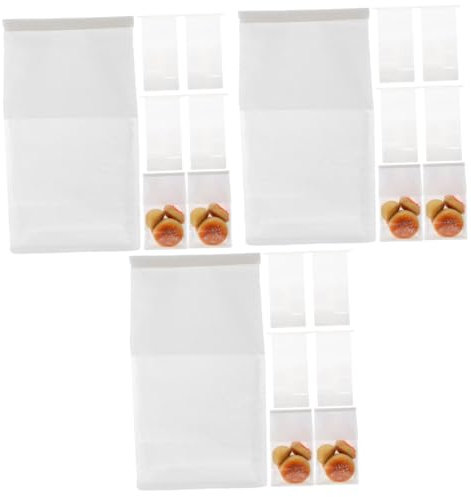 minkissy Lot de 150 sacs d'emballage en papier kraft marron - Sacs à pain en papier kraft avec fenêtre pour emballage de pain, sacs à friandises, biscuits, cornes