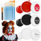 150G Halloween Schminke Schwarz Weiß 14er-Set, Clown Makeup Creme Gesicht Körperfarbe Mit 11 Pinseln, SFX Schminke für Skelett, Waschbar Face Paint, Karneval