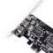 Carte Contrôleur PCIE Fire Wire 1394a 1394b, Prend en Charge Les Dispositions de la Norme IEEE P1394b Révision 1.33+, Fonctionne avec Différents Types D'appareils FireWire 800 et