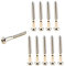 10 Pieces ST Guitar Screw Electric Guitar Bridge Screws Guitar Mounting Hardware Head Screws