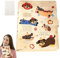Vgvgaj Binder Notebook, taccuino A5, 60 fogli di carta legante Copertura in pelle cartonata carina, Studente di cartoleria di apprendimento, libro dei compiti ricaricabile per bambini adulti