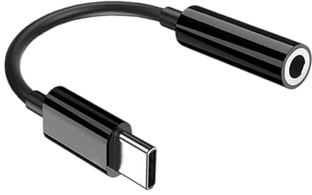 Huayeex Cable tipo C a auxiliar, tipo C a adaptador de auriculares, conector de auriculares de 3,5 mm para grabación de estudio, smartphone, juegos, auriculares, DJ, tablet, reproducción de música