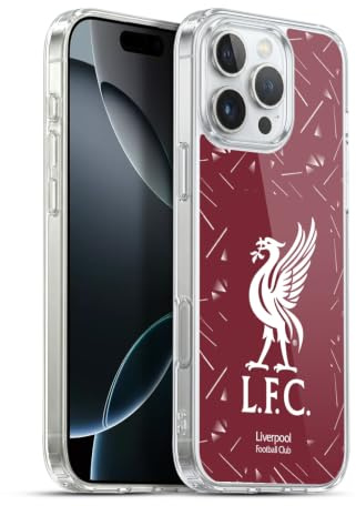 Head Case Designs Officially Licensed Liverpool Football Club Home 2025/26 Kit Gel Case [Military Grade Protection] Compatible with Apple iPhone 16 Pro Max and Compatible with MagSafe