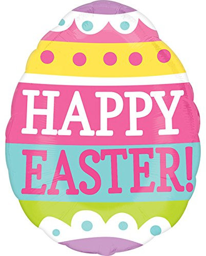 Amscan 3700701 - Folienballon Frohe Ostern