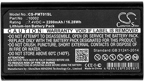 CS-PMT01SL Akku 2200mAh Kompatibel mit [PENTAX] G3100-R1, GPS RTK Ersetzt 10002