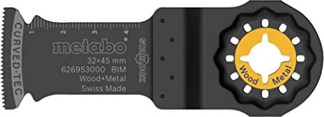 METABO ACCESORIOS - METABO 626954000 - Hoja de Sierra de inmersión Madera y Metal BiM 45 mm x 32 mm (Envase de 5 Ud)