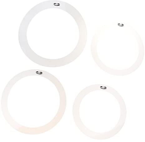 PET Drum Kit Schalldämpfer Ton Control Ringe DIY Trommel Ersatzteile 4 STÜCKE - 12 '' 13 '' 14 '' 16 ''
