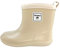 Weishuo Stivaletti Pioggia Bambino Scarpe da Pioggia Antiscivolo Impermeabili Stivali di Gomma per Bambini da 1 a 8 anni, Taglia del Produttore 14, 22 EU, Bianco sporco
