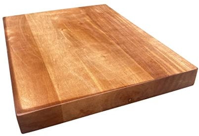 Wooden Chopping Board Hardwood Block Strong Thick Sturdy Chopping Board, Cutting Block - Gift Idea - Table Centre Piece - Dinner Party (40cm x 30cm)