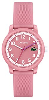 Lacoste L.12.12 Kids’ Quartz Watch – 33mm Children’s Timepiece with 3H Movement – Water Resistant to 5ATM – Stylish Everyday Watch for Boys and Girls