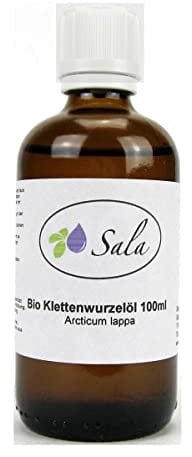 Sala Klettenwurzelöl Wirkstofföl BIO (100 ml Glasflasche)