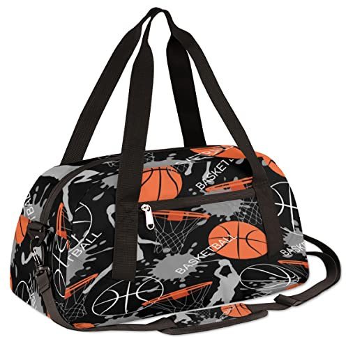 Sac de sport pour enfants, garçons et filles, adolescents, sac de sport pour week-end, voyage, gymnastique, danse, ballet, Basketball, Bagage à main