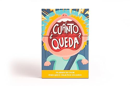 Regalador ¿CUÁNTO Queda? El Juego Familiar más Divertido para los Viajes en Coche Que hará Que los kilómetros pasen en un pispás