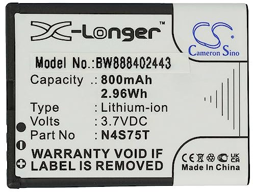 vhbw batteria compatibile con Brondi Amico Del Cuore, Amico Sprint smartphone cellulare per anziani (800mAh, 3,7V, Li-Ion)