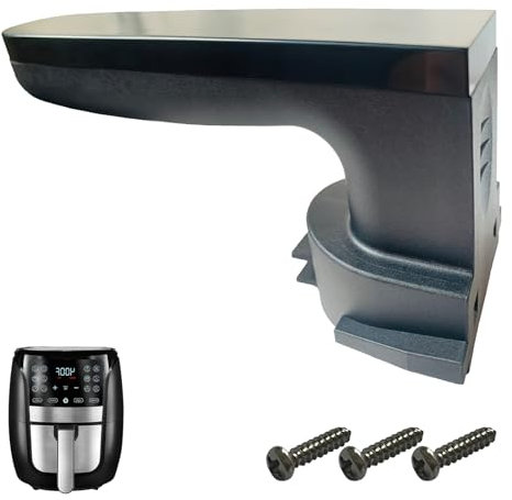CyHiThai Manico di ricambio per friggitrice ad aria 6QT Gourmia GAF698, manico per friggitrice ad aria di alta qualità per friggitrice ad aria Gourmia 6QT, design ergonomico, lavabile in lavastoviglie