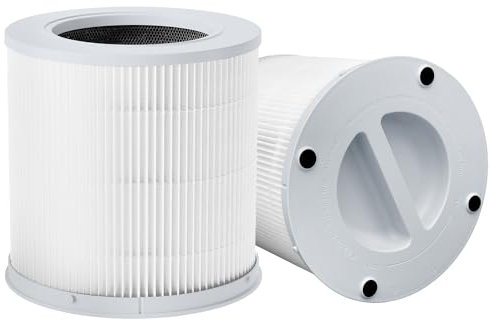 Slirceods mi4 Compact Air Filter Replacement for Air Purifier Compatible with Xiaomi 4 Compact Air Purifier Filter (2pack)