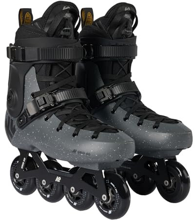 K2 Skates Grid 80 Hardboot Inline Skates Unisex – Erwachsene — Midnight - Gray — 30K0220