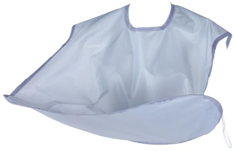 DOITOOL 1 Stück Faltbare Polyester Rasierschürze für Bart und Schnurrbart Wasserabweisend als Rasierumhang für Männer